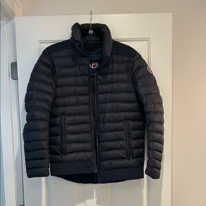 Fusalp Men's Navy Quilted Down Puffer Jacket/Ski Jacket